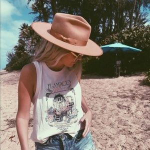 Lack of Color Teak Rancher Fedora 57 cm (M)